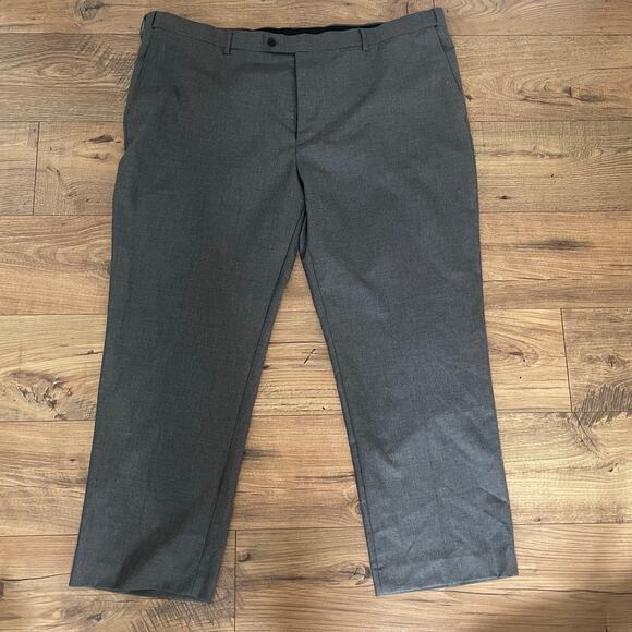 Alexander Julian colours men’s grey slacks pants 48x30 plus - Picture 2 of 10